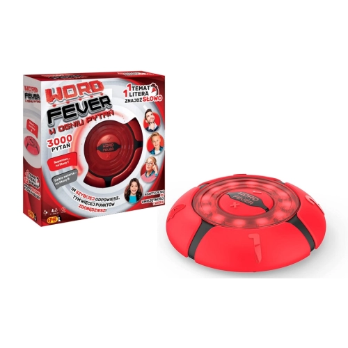 Gra elektroniczna W ogniu pytań Word Fever Epee 04121